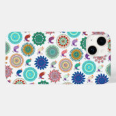 Coques Case-Mate iPhone Chanter Bird et Mandala Cute Folk Art Motif (Verso (horizontal))