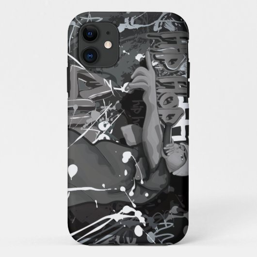 Coques Case-Mate iPhone Chanteur de Hip Hop Célébrité (Dos)