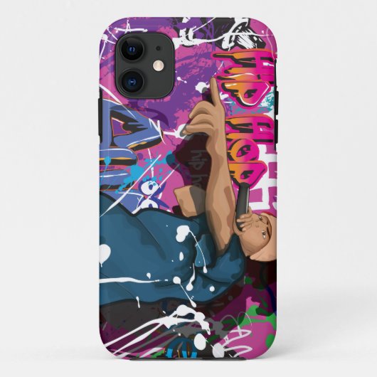 Coques Case-Mate iPhone chanteur Hip Hop (Dos)