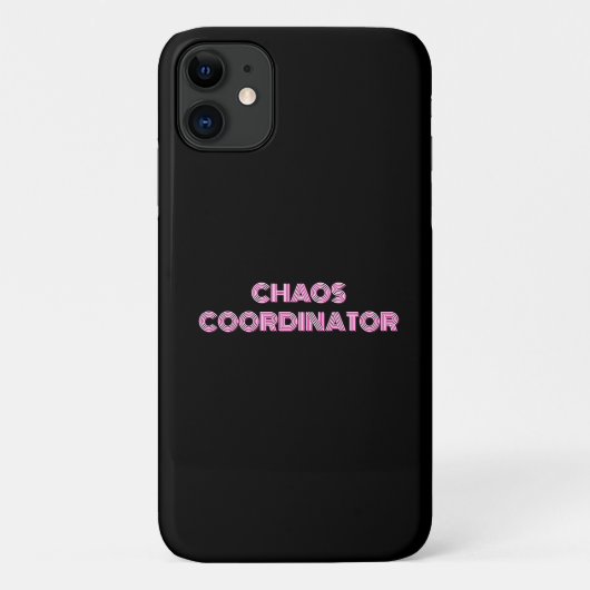 Coques Case-Mate iPhone CHAOS COORDINATEUR maman drôle (Dos)