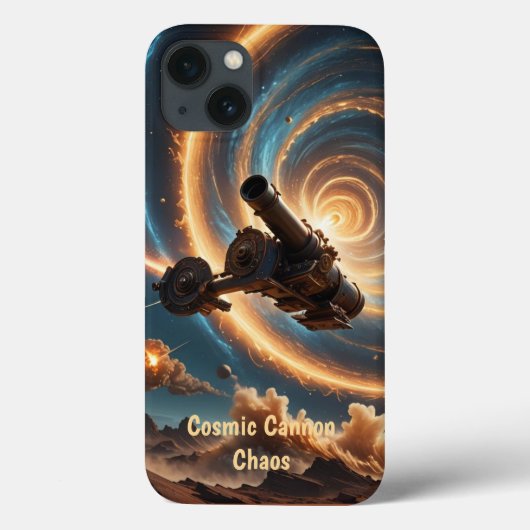 Coques Case-Mate iPhone Chaos cosmique de Cannon (Verso)
