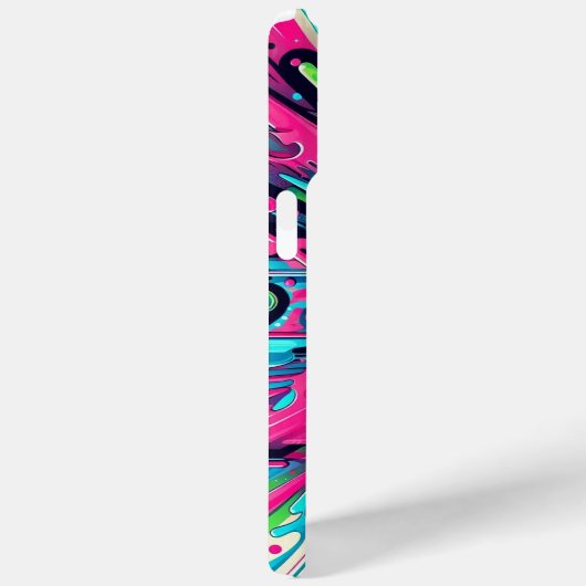 Coques Case-Mate iPhone Chaos éclaboussé : des éclaboussures de peinture n (Verso / Droite)