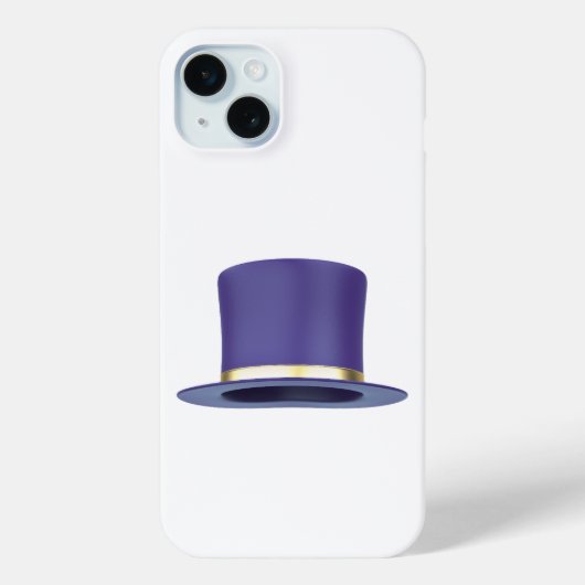 Coques Case-Mate iPhone Chapeau de dessus magique violet (Verso)