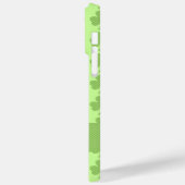 Coques Case-Mate iPhone Chapeau haut vert Shamrocks St. Patricks Nom du mo (Verso / Gauche)