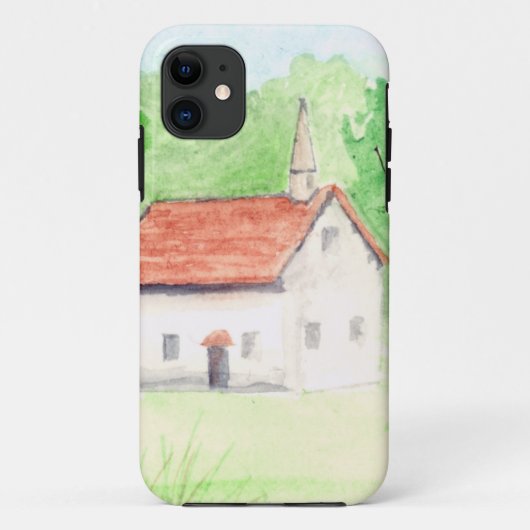 Coques Case-Mate iPhone Chapelle de campagne (Dos)