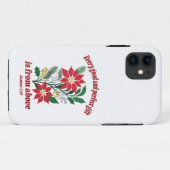 Coques Case-Mate iPhone Chaque don bon et parfait – Jacques 1:17 Noël (Dos (Horizontal))