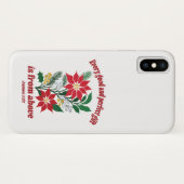 Coques Case-Mate iPhone Chaque don bon et parfait – Jacques 1:17 Noël (Dos (Horizontal))