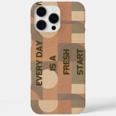 Coques Case-Mate iPhone Chaque jour est un nouveau départ (Verso)