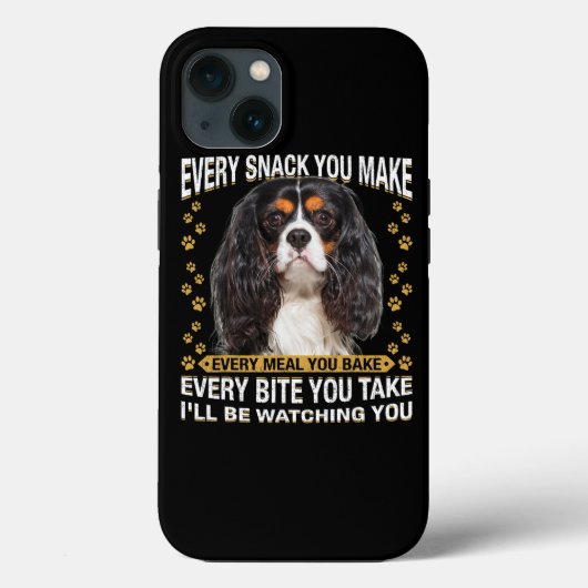 Coques Case-Mate iPhone Chaque Snack Que Vous Faites Drôle Cavalier King C (Verso)