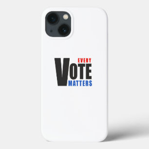 Case-Mate iPhone Case Chaque vote compte - votre vote est votre pouvoir