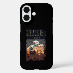Coques iPhone 16 Char B1 Bis French Lourd réservoir de 2ÈME GUERRE