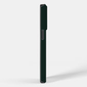 Coques Case-Mate iPhone Charbon moderne et or chic Nom du script Monogramm (Verso / Droite)