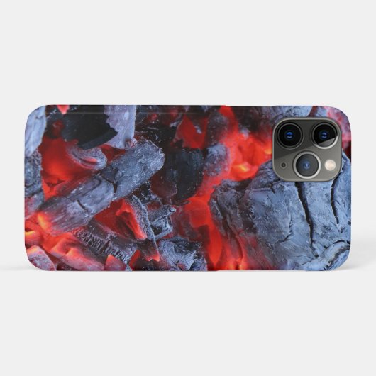 Coques Case-Mate iPhone Charbons chauds (Dos (Horizontal))