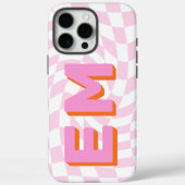 Coques Case-Mate iPhone Chariot esthétique Monogramme tendance (Verso)