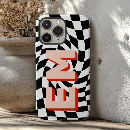 Coques Case-Mate iPhone Chariot esthétique Monogramme tendance