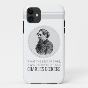 Case-Mate iPhone Case Charles Dickens Portrait et Citation