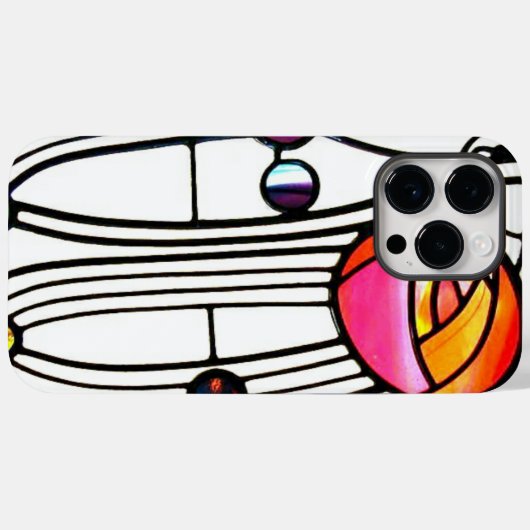 Coques Case-Mate iPhone Charles Rennie Mackintosh (Verso (horizontal))