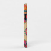Coques Case-Mate iPhone Charmant Cute Tortoiseshell Chat Vibrant frontière (Dos/Droite)