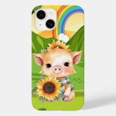 Coques Case-Mate iPhone charmant tourterelle de porc (Verso)