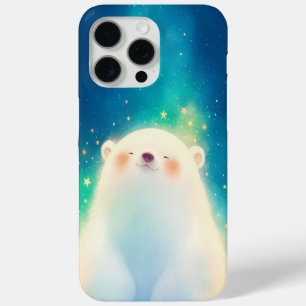 Coque iPhone 15 Pro Max Charme apaisant d'ours polaire