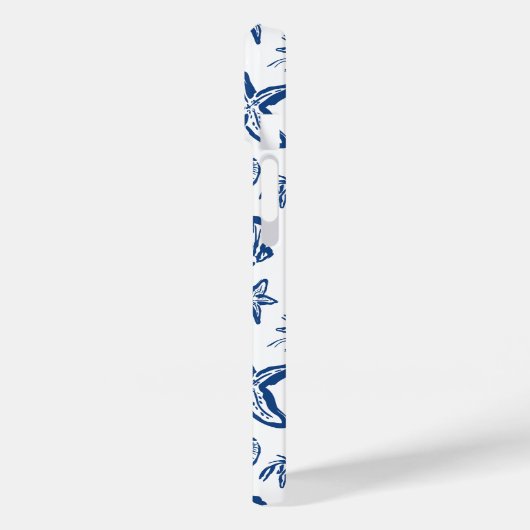 Coques Case-Mate iPhone Charme côtier | Plage d'été Seashell & Starfish (Verso / Gauche)