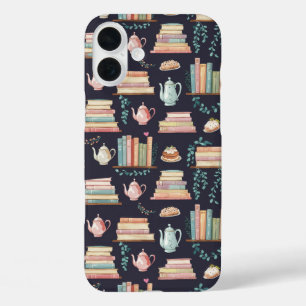 Coques iPhone 16 Plus Charme de bibliothèque cosy
