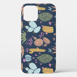 Case-Mate iPhone Case Charme de cactus : Vintage coloré Floral