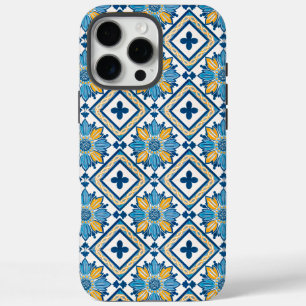 Coques iPhone 16 Pro Max Charme méditerranéen côtier Motif floral