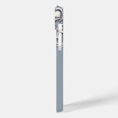 Coques Case-Mate iPhone Charme Romantique Cœurs en Dentelle Blanche Élégan (Verso / Gauche)