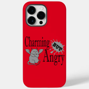 Coque Pour Pour iPhone 14 Pro Max Charming mais en colère petit chat diable drôle ci