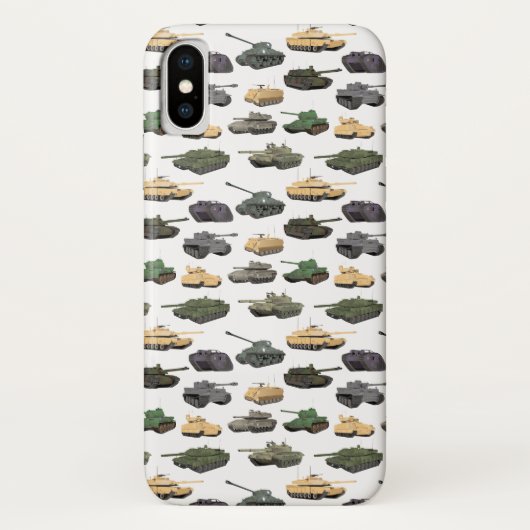Coques Case-Mate iPhone Chars de combat multiples (Dos)