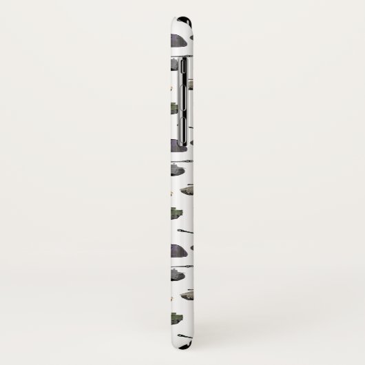 Coques Case-Mate iPhone Chars de combat multiples (Dos/Gauche)