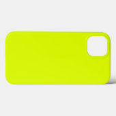 Coques Case-Mate iPhone Chartreuse jaune (Verso (horizontal))