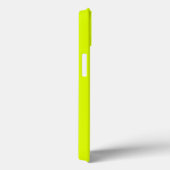 Coques Case-Mate iPhone Chartreuse jaune (Verso / Droite)