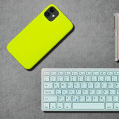 Coques Case-Mate iPhone Chartreuse jaune-uni