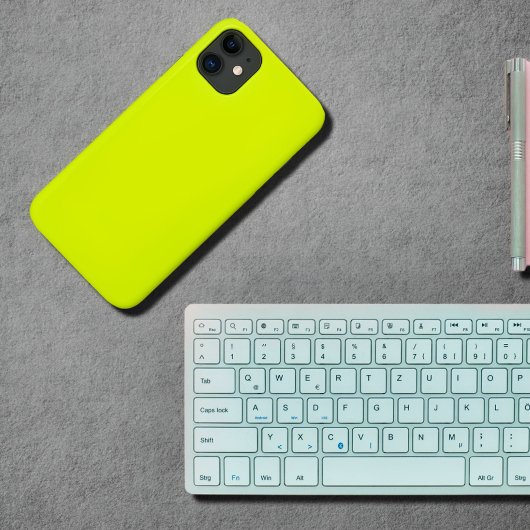 Coques Case-Mate iPhone Chartreuse jaune-uni