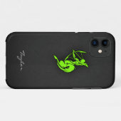 Coques Case-Mate iPhone Chartreuse, Neon Green Sagittarius (Dos (Horizontal))