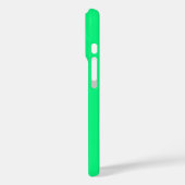 Coques Case-Mate iPhone Chartreuse Téléphone vert (Verso / Gauche)