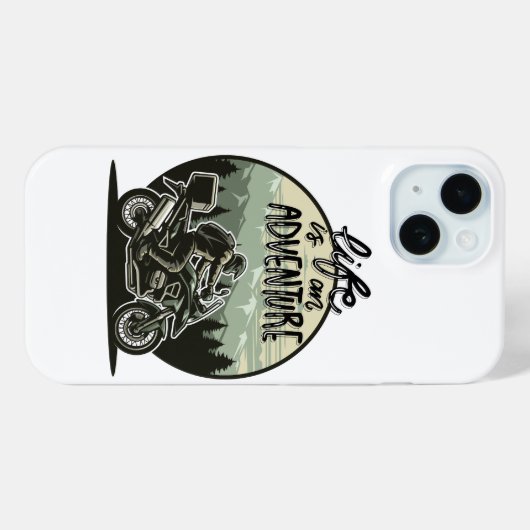 Coques Case-Mate iPhone Chasing of Iphone 15 (Verso (horizontal))