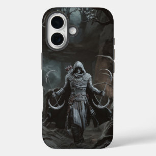 Coques iPhone 16 Chasse à l'ombre - Forêt Rogue Guerrier