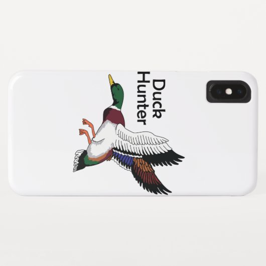Coques Case-Mate iPhone Chasseur de canard (Dos (Horizontal))