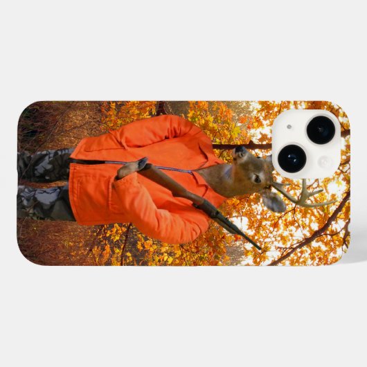 Coques Case-Mate iPhone Chasseur De Cerfs À Woods (Verso (horizontal))