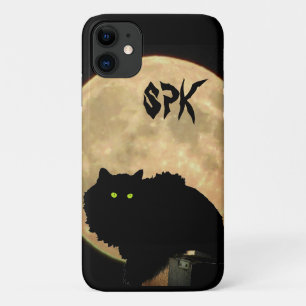 Case-Mate iPhone Case Chasseur de lune Crouching Tomcat et Lune
