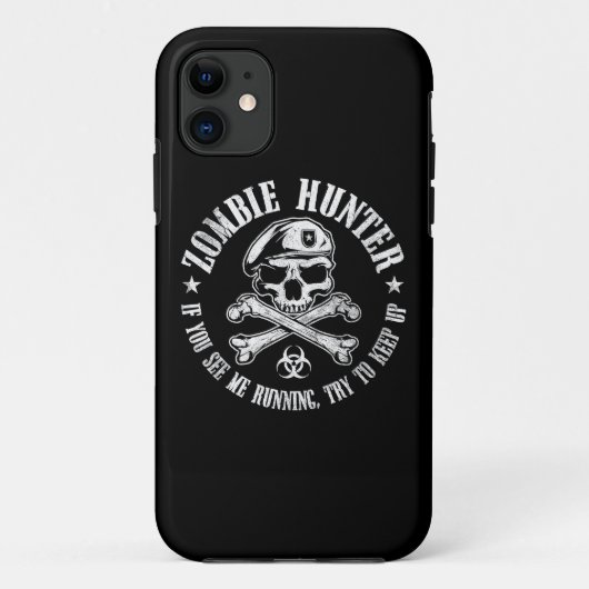 Coques Case-Mate iPhone chasseur de zombi (Dos)