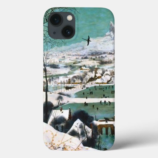 Coques Case-Mate iPhone Chasseurs dans le paysage de neige Pieter Bruegel (Verso)
