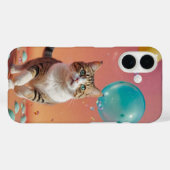 Coques Case-Mate iPhone Chat à bulle arc-en-ciel (Verso (horizontal))