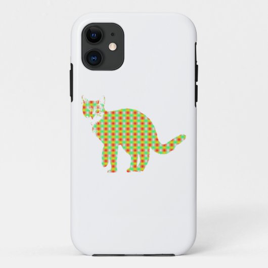 Coques Case-Mate iPhone Chat à motifs (Dos)