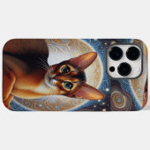 Coques Case-Mate iPhone Chat Abyssinien Artistique, Kitten Abyssinien Mode (Verso (horizontal))