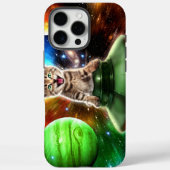 Coques Case-Mate iPhone Chat Alien dans la soucoupe de l'ufo (Verso)