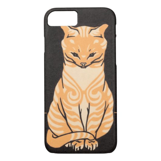 Coques Case-Mate iPhone Chat assis, Julie de Graag (Dos)